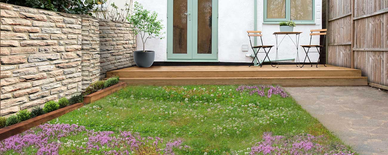 Low Grow™ No-Mow Lawn Mix – Clover & Low-Maintenance Grass Alternative