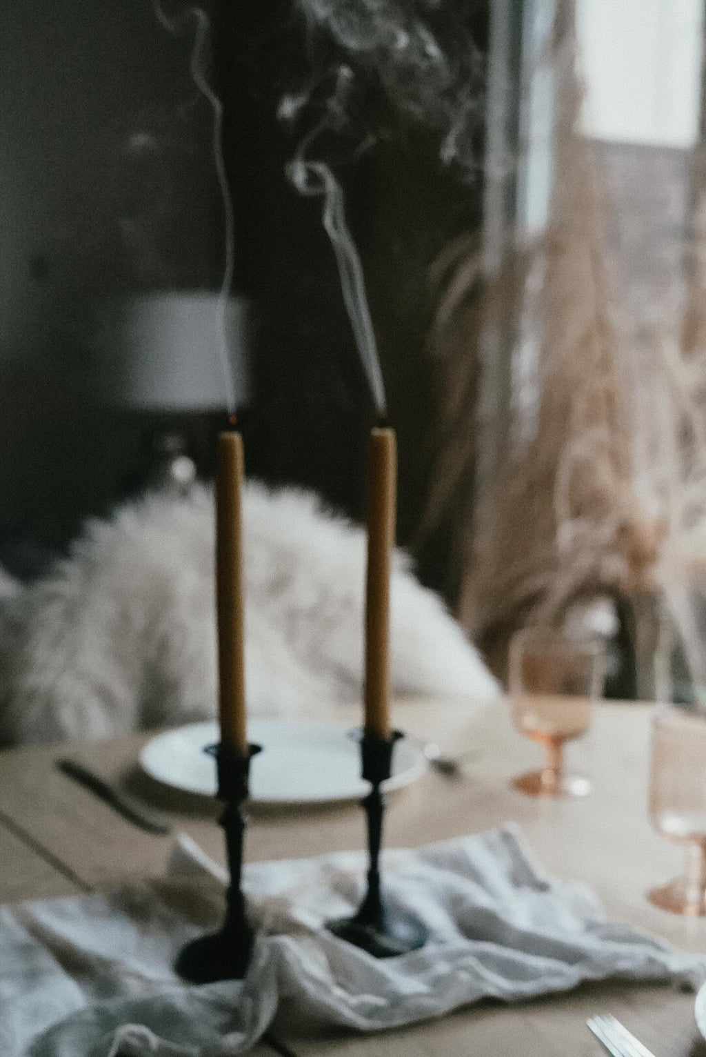 Hand Dipped 9" Taper Candles